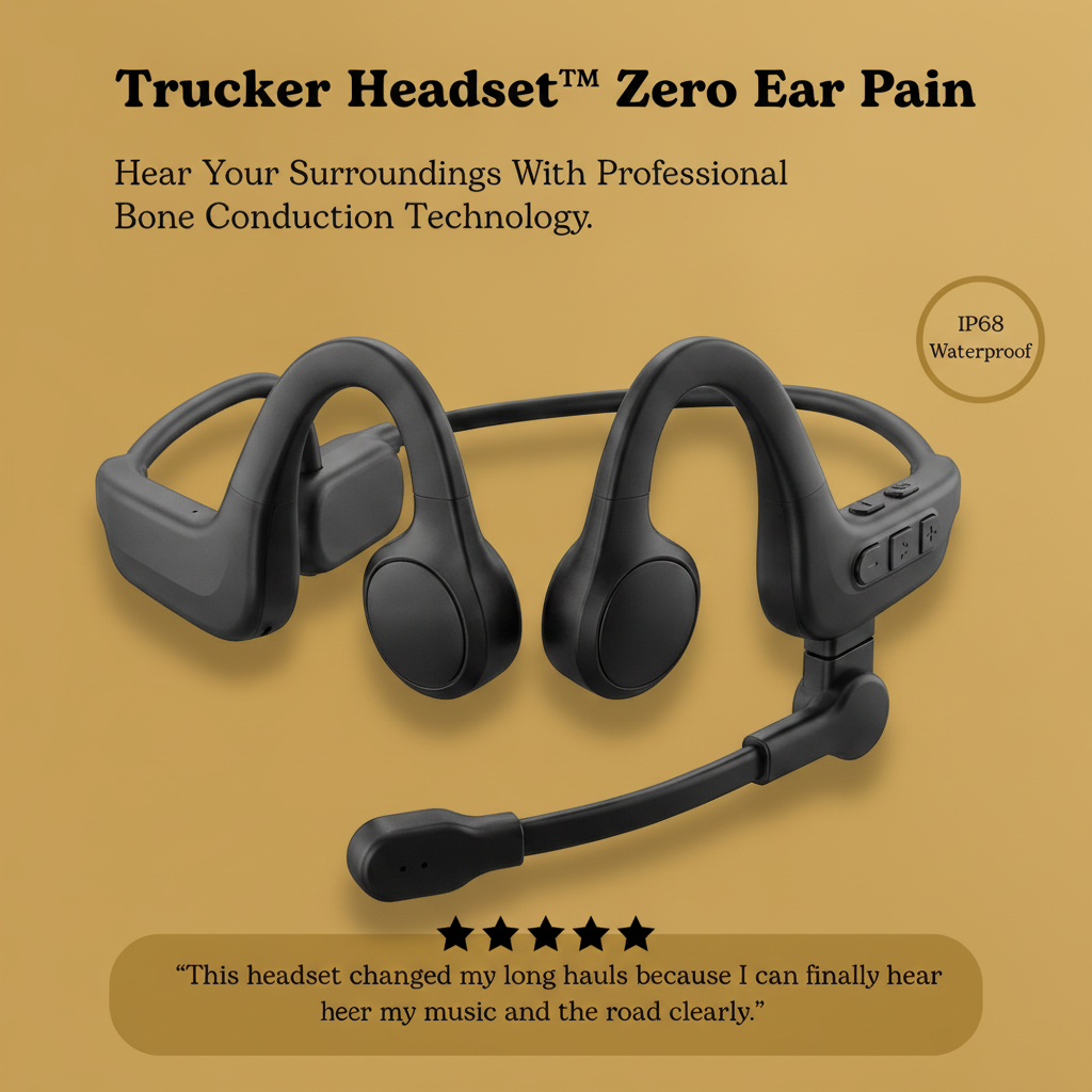 Trucker Headset™ Zero Ear Pain