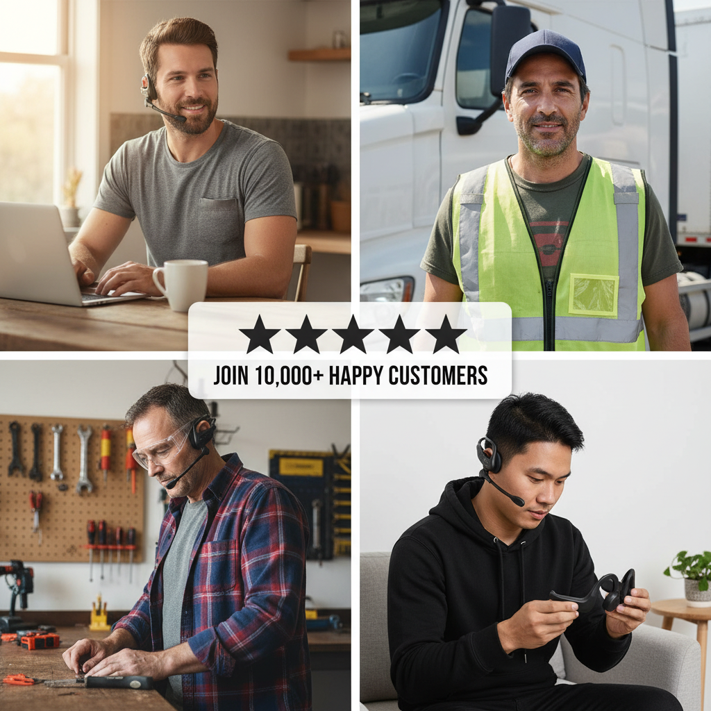 Trucker Headset™ Zero Ear Pain